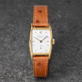 1049. Patek Philippe, "Tonneau", ca 1955.