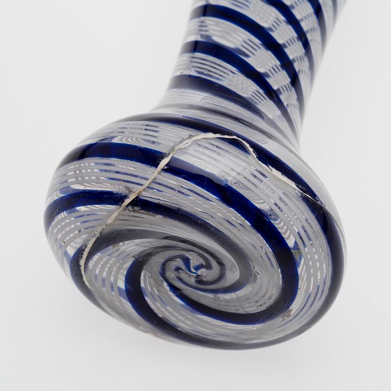 A VASE. Manufactured probably by Charles Bredgem. Nuutajärvi, 1860 speech.