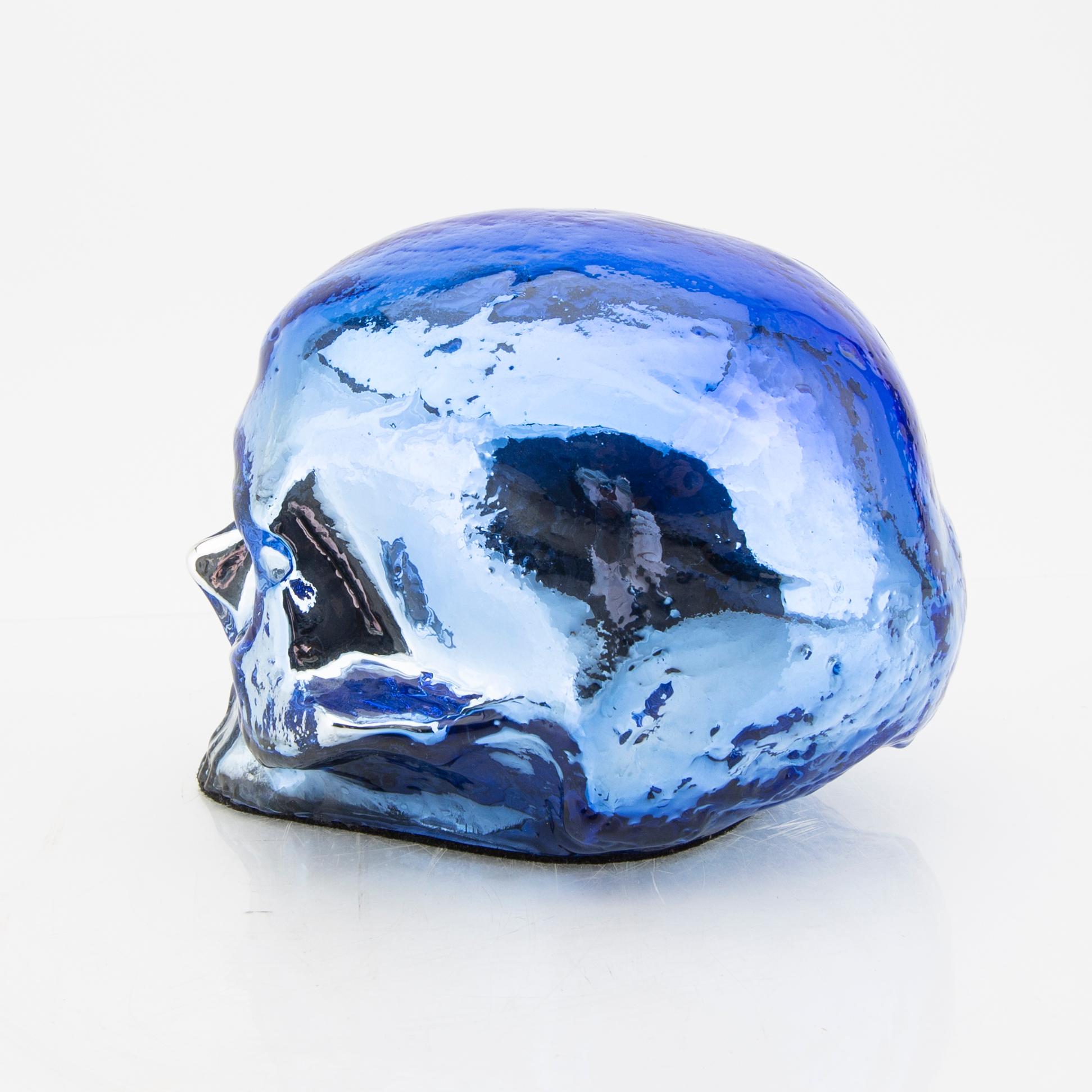 Ludvig Löfgren, a signed Kosta Boda glass figurine.