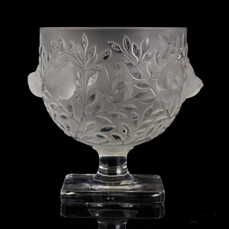 A Lalique glass bowl.