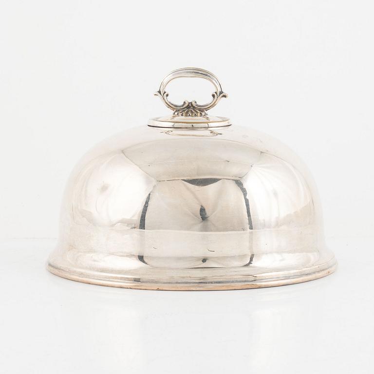 Stekhuvar, 2 st, pläter, England, omkring 1900.