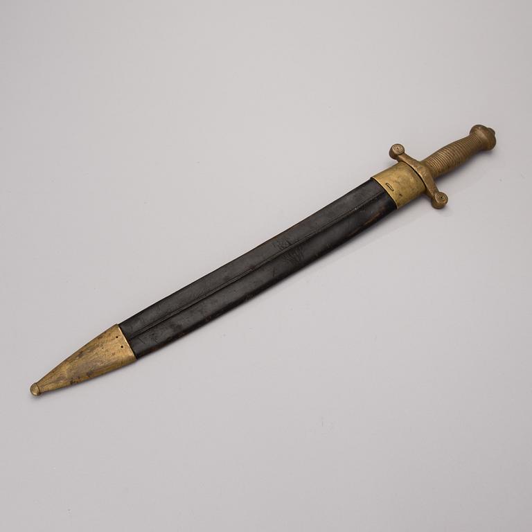 A Russian M1848 infantry tesak.