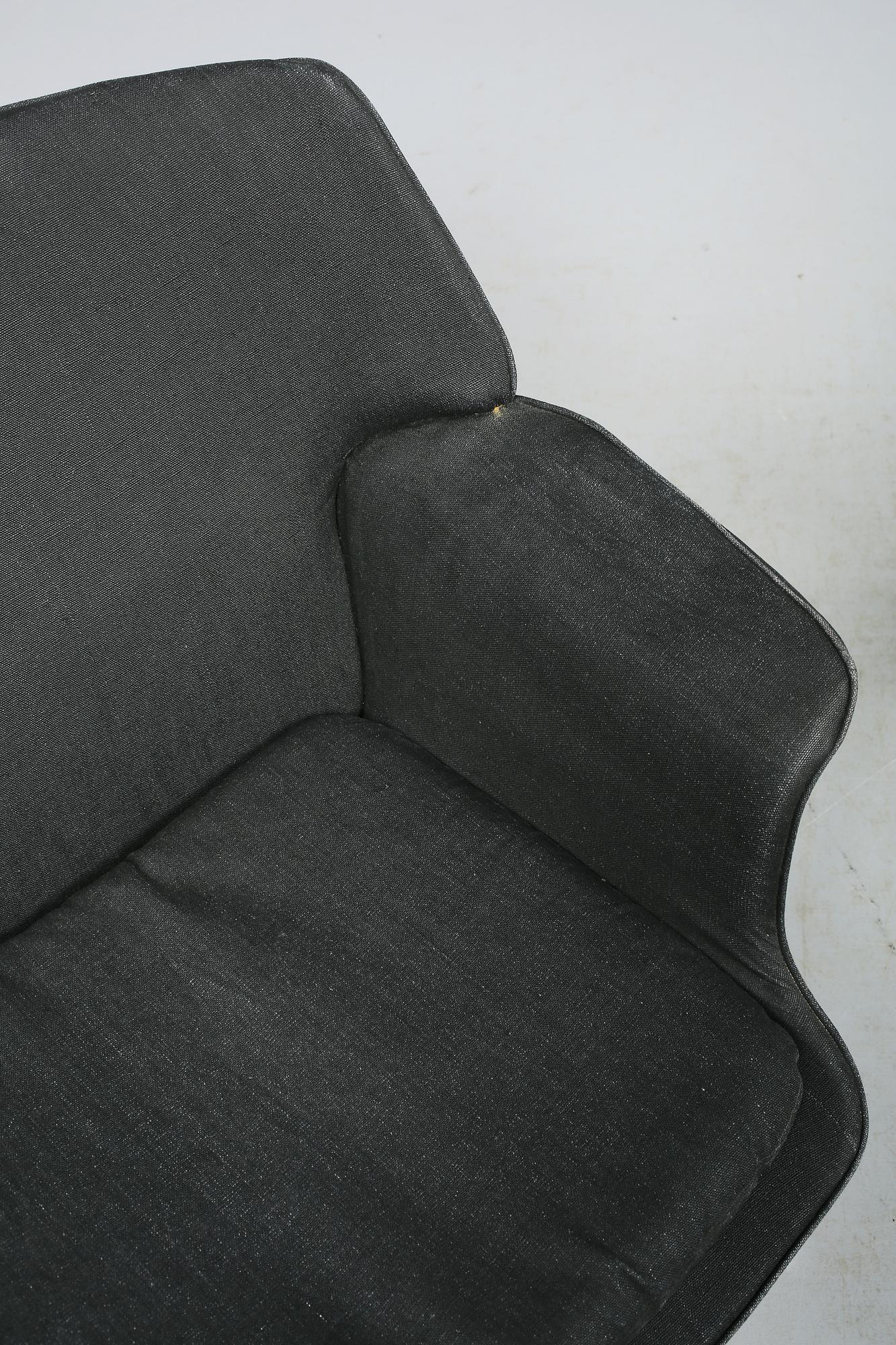 FÅTÖLJER, ett par, ur serien "Ørestad", Erik Ole Jørgensen, Dux, 1960-tal.