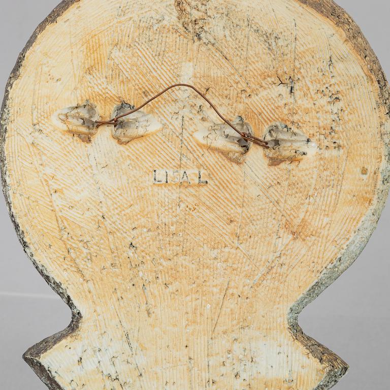 Lisa Larson, three wall reliefs, Gustavsberg.