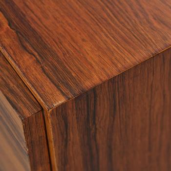 Ib Kofod-Larsen, a rosewood veneered sideboard model "501" from the "Ib 500" series, Seffle Möbelfabrik, Sweden, 1960s.