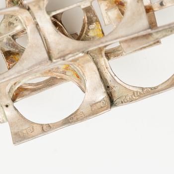 Rey Urban, örhängen, ett par, silver.