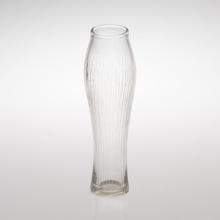 VASE, signed Tapio Wirkkala Iittala, late 1950s.