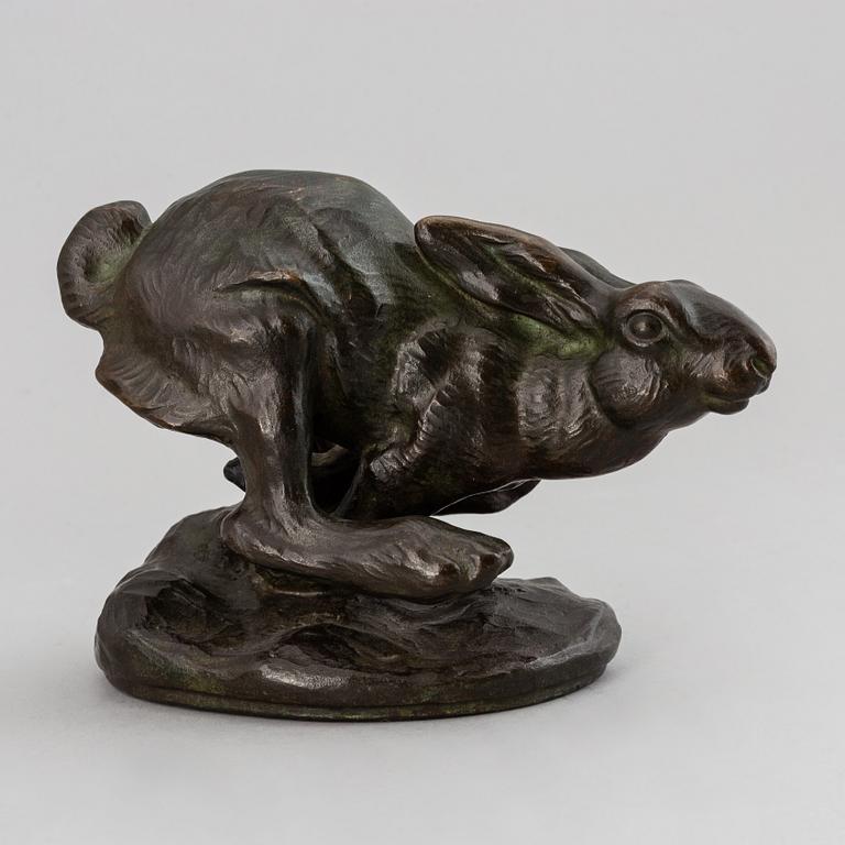 Knud Max Møller, sculpture, bronze, signed and dated -19.