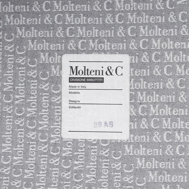 Hannes Wettstein, modulsoffa, 4 delar, "Turner", Molteni, Italien.
