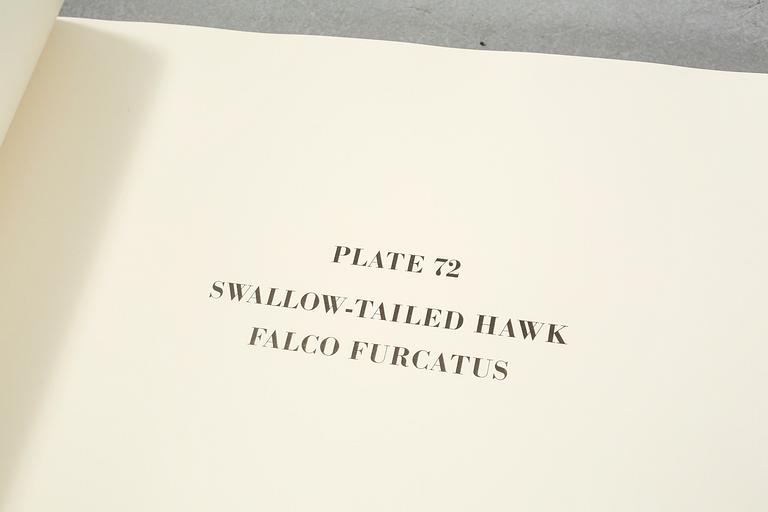 The book "The Birds of America", volume II, by John James Audubon, numbered 178/500, 1973.