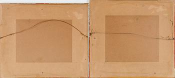 Verner Thomé, Etsaukset, 2 kpl.