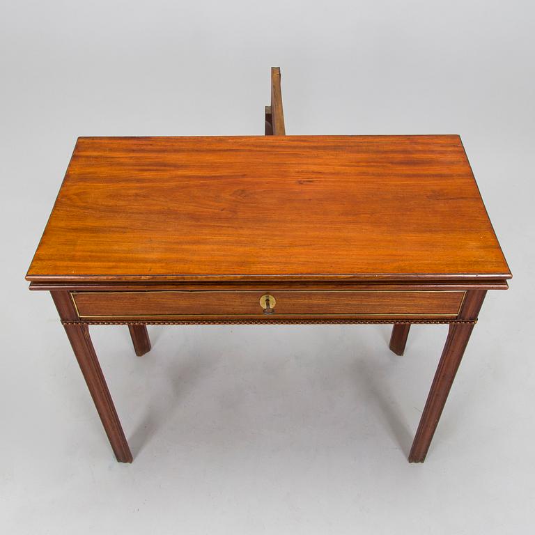 Pelipöytä, Ruotsi 1700-luvun loppu.