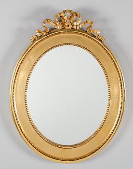 SPEGEL, gustaviansk stil, omkring år 1900.