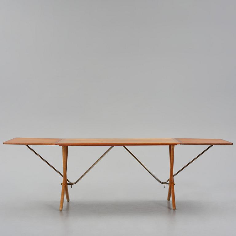 Hans J. Wegner, a dining table model "AT-304", Andreas Tuck, Denmark, 1960s.