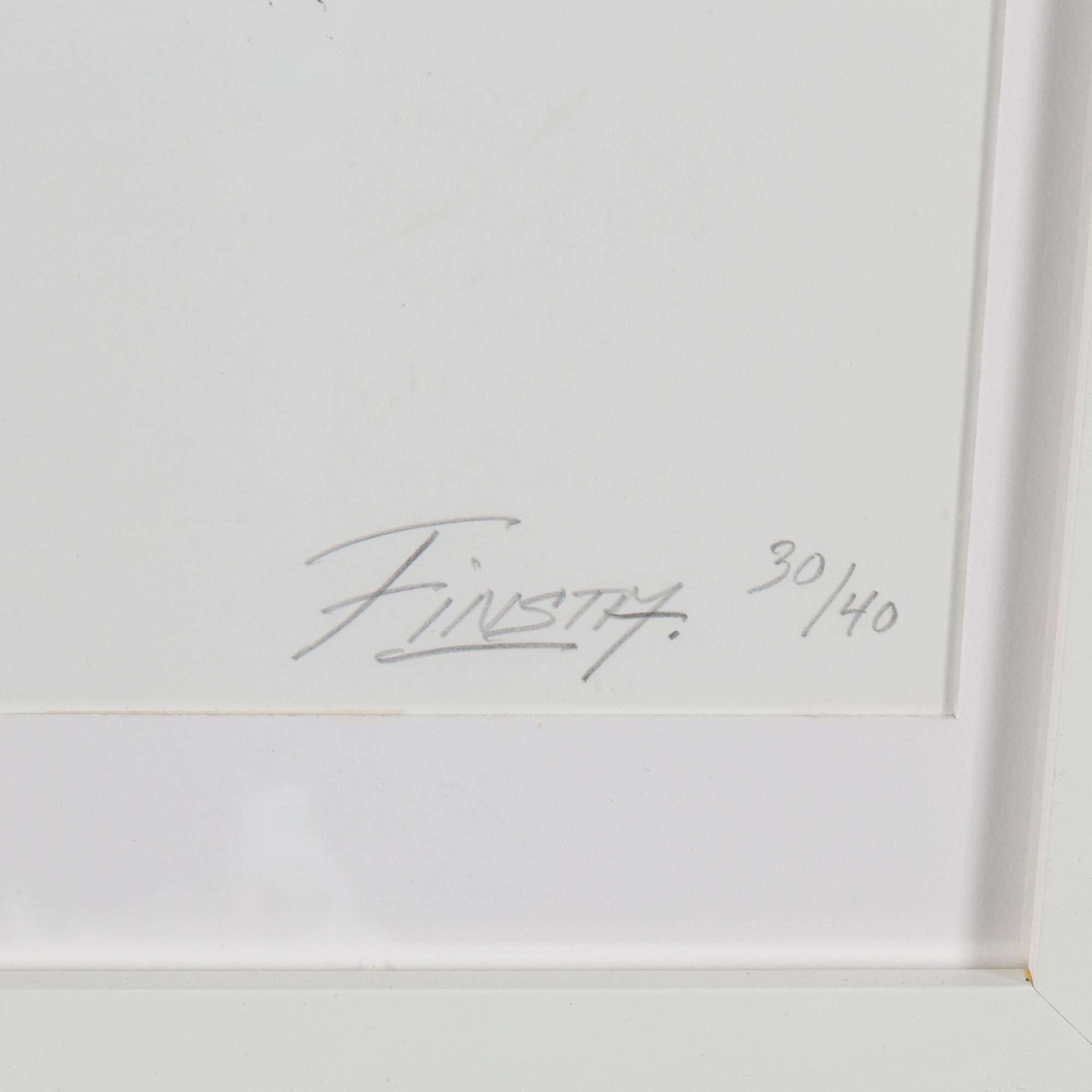 FINSTA, seriegraph, 2009, signed and numbered 30/40.