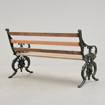 SOFFA, gjutjärn, tidigt 1900-tal.