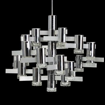 GAETANO SCIOLARI, a ceiling lamp by Sciolari Lighting, Italy 1960's-70's.