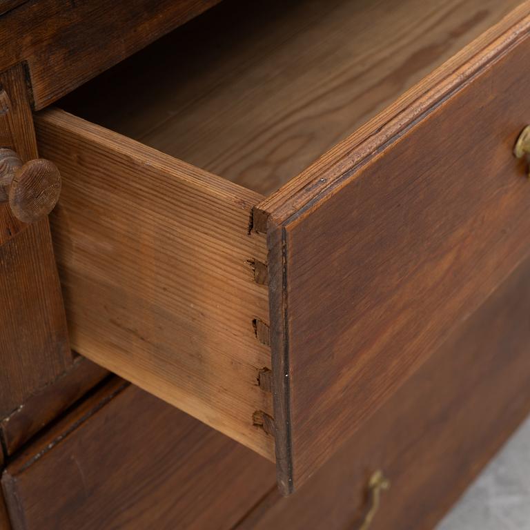 Writing cabinet, Gustavian, late 18th century.