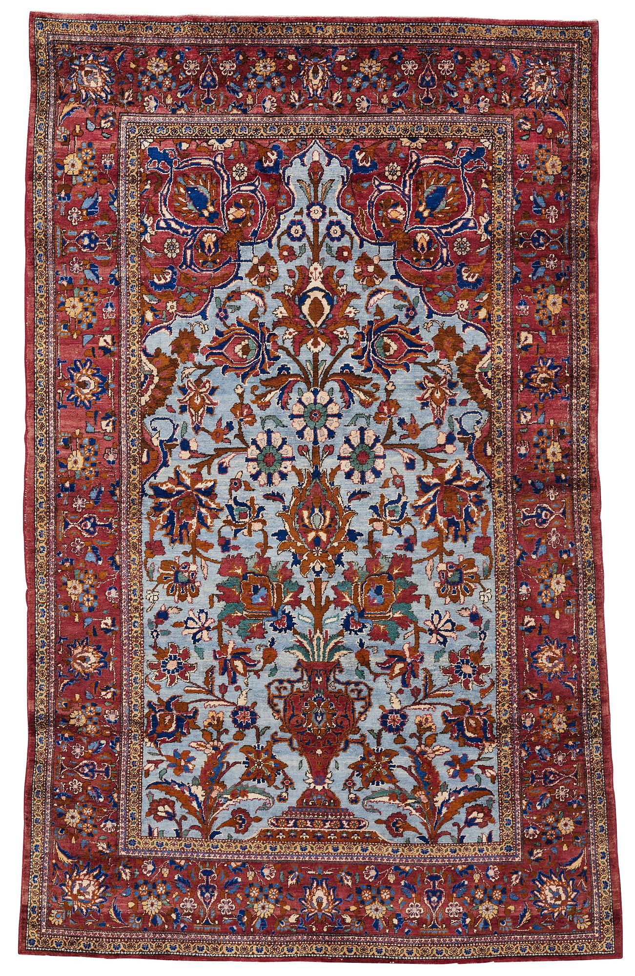 MATTA, semiantik silke Keshan, ca 201,5 x 122-130 cm.