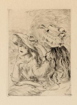 398. Pierre-Auguste Renoir, "Le chapeau épinglé" (1re planche).