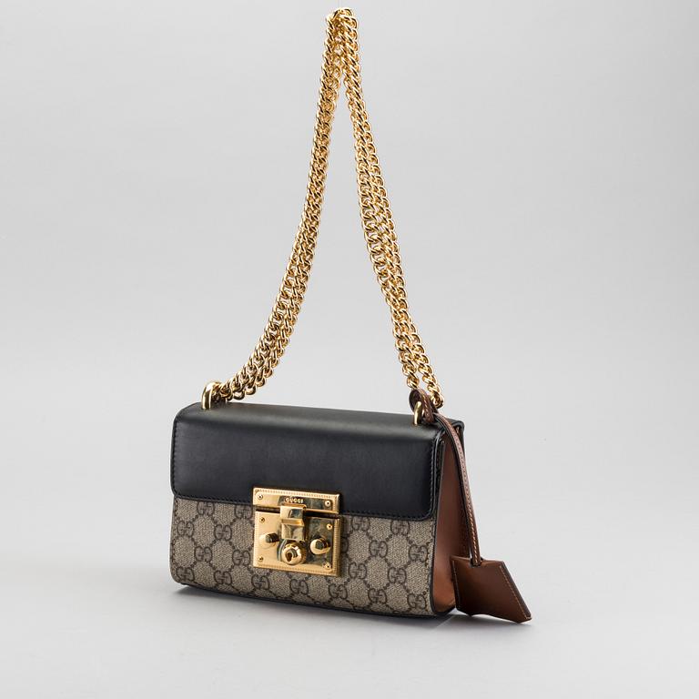 GUCCI "Padlock small GG shoulder bag".