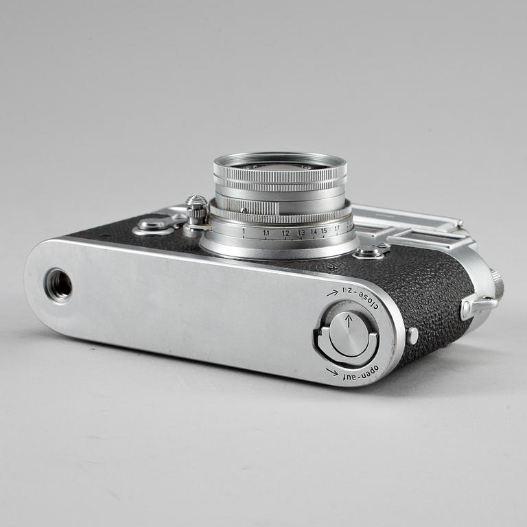 KAMERA, Leica M3, med Leica Meter, nr 818933, Wetzlar, Tyskland 1956.