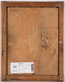 Glasmålningar, ett par, 1800-talets första hälft.