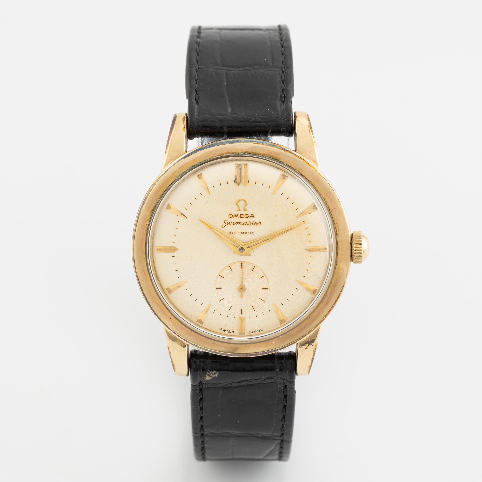 Omega, Seamaster, wristwatch, 36,5 mm.