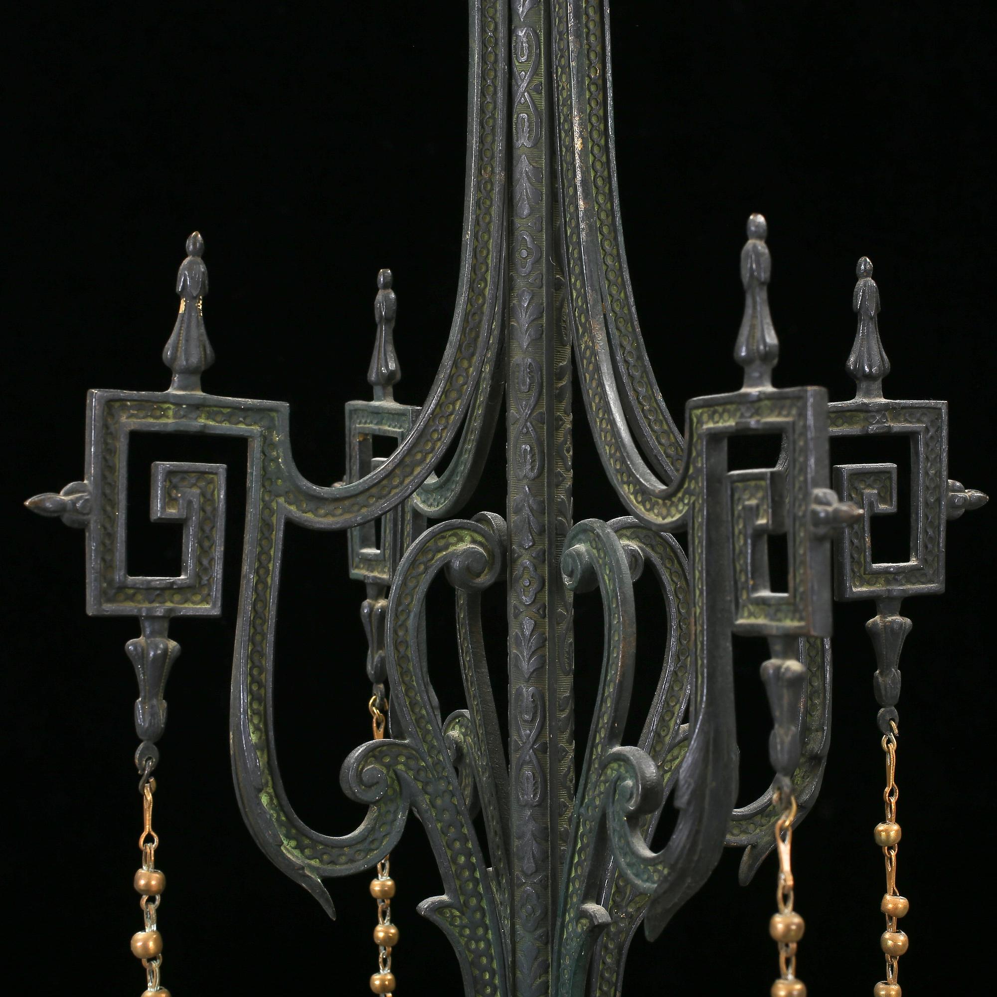 TAKLAMPA, oscariansk, 1800-talets slut.