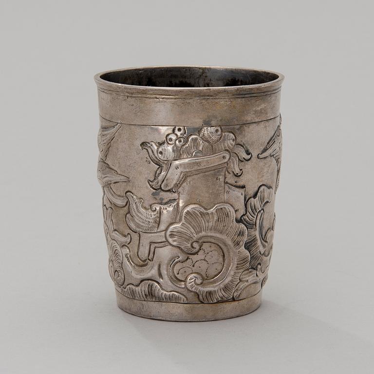 RYSK SILVERBÄGARE, Moskva 1779.