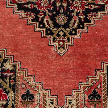 Carpet, part silk, 150 x 98 cm.