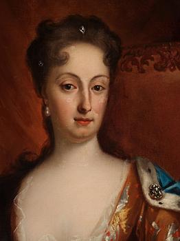 David von Krafft, "Princess Hedvig Sofia of Sweden" (1681-1708).