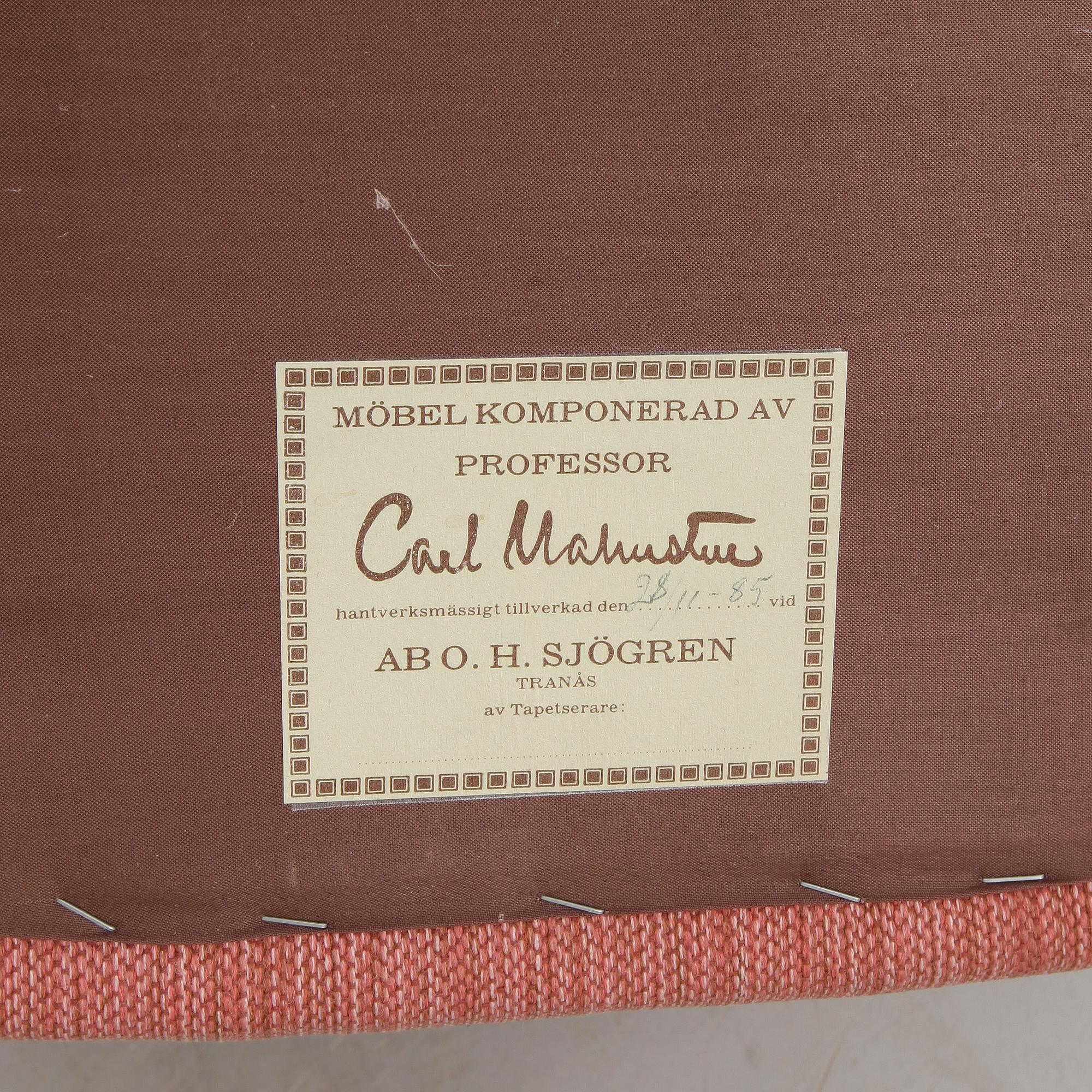 FÅTÖLJ, Samsas, Carl Malmsten.