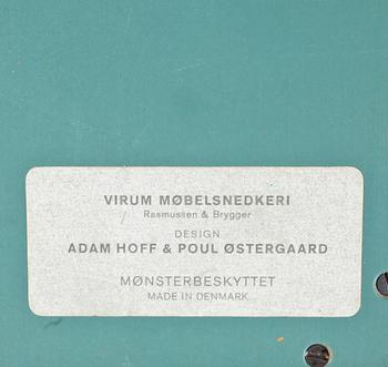 KLÄDHÄNGARE, Adam Hoff och Poul Ostergaard, Virum Möbelsnedkeri, Danmark. 1950/60-tal.