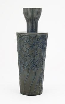 A Stig Lindberg stoneware vase, Gustavsberg 1940's-50's.