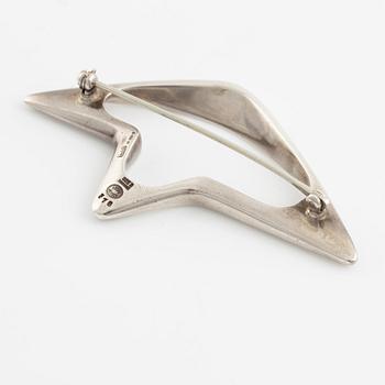 Henning Koppel, Georg Jensen, brooch, sterlingsilver, designed in 1969.