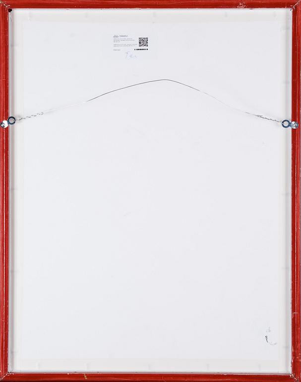 GÖRAN AUGUSTSON, serigrafi, signerad, daterad 93 och numrerad 56/120.