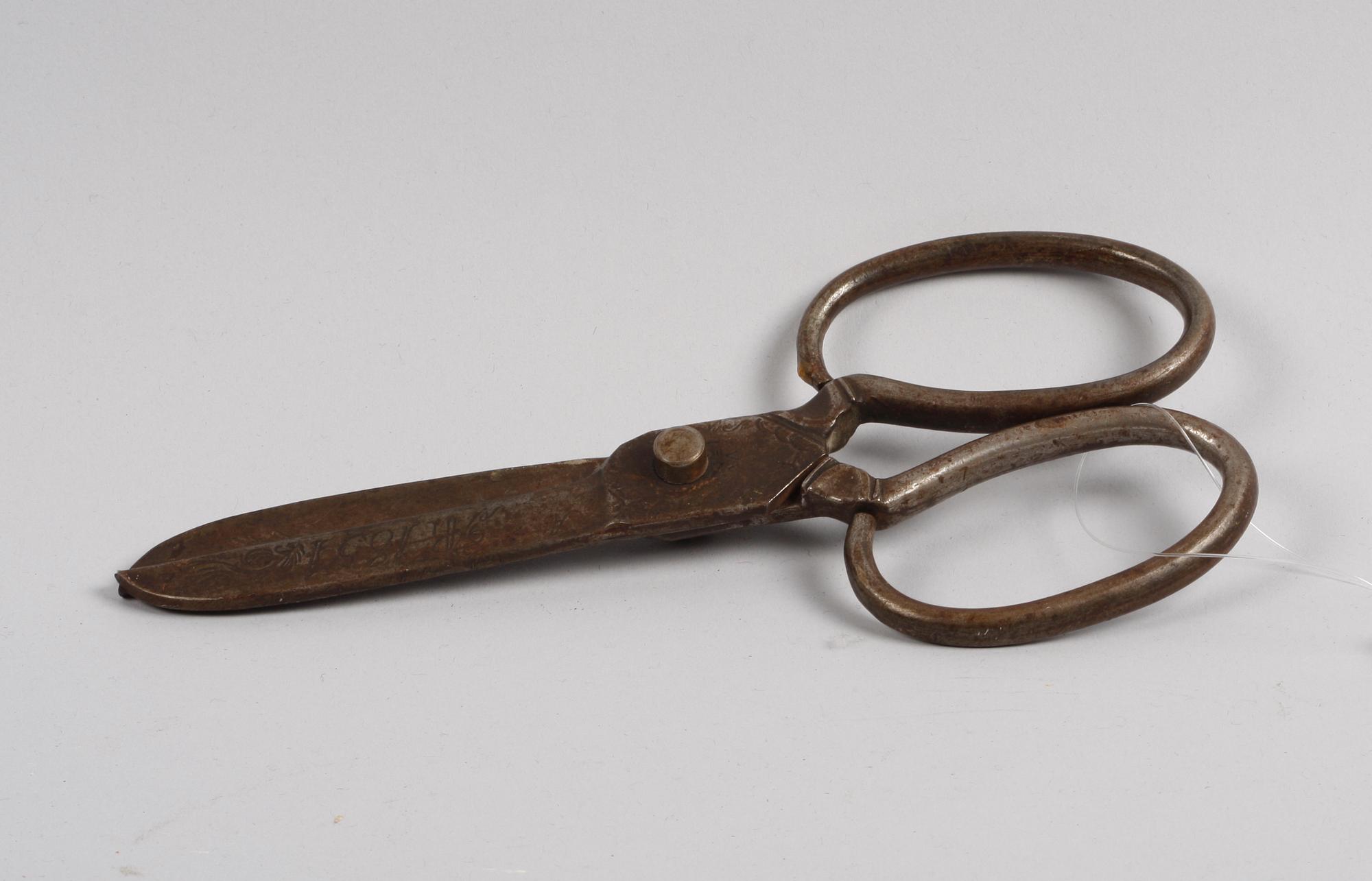 SAX, järn, Hälsingland. Dat 1851.