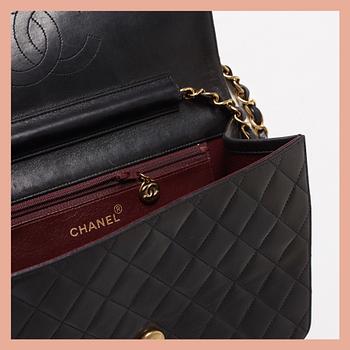 VÄSKA, "Flap bag", Chanel, 1994-96.