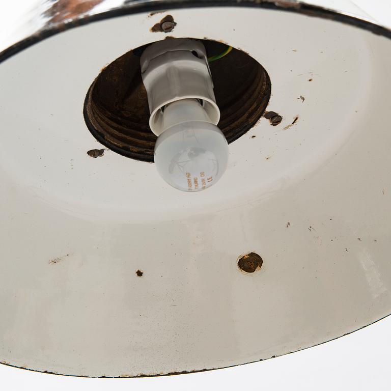 PAAVO TYNELL, Two 1930's '2521-53' industrial light for Taito Finland.