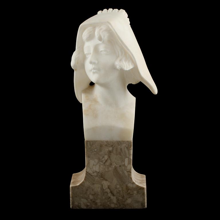 BYST, alabaster, 1900-talets första hälft.