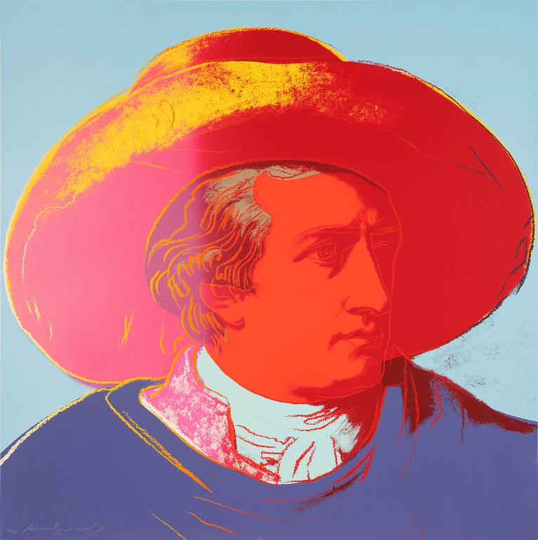 Andy Warhol, "Goethe".