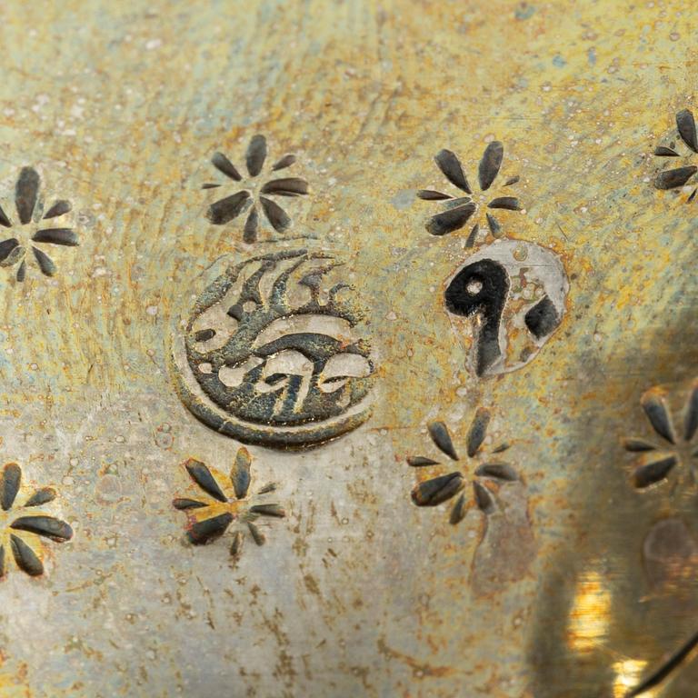 Lockpokal, silver, Osmanska kulturområdet, Abdul Hamids period, ca 1880-90-tal.