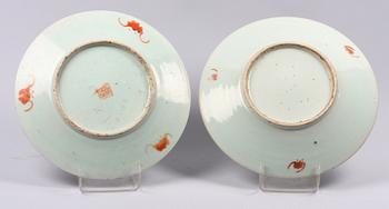 FAT, 2 st, porslin, Kina, 1900-tal.