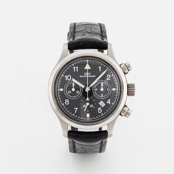 IWC, Pilots Flieger Chronograph, wristwatch, 36 mm.