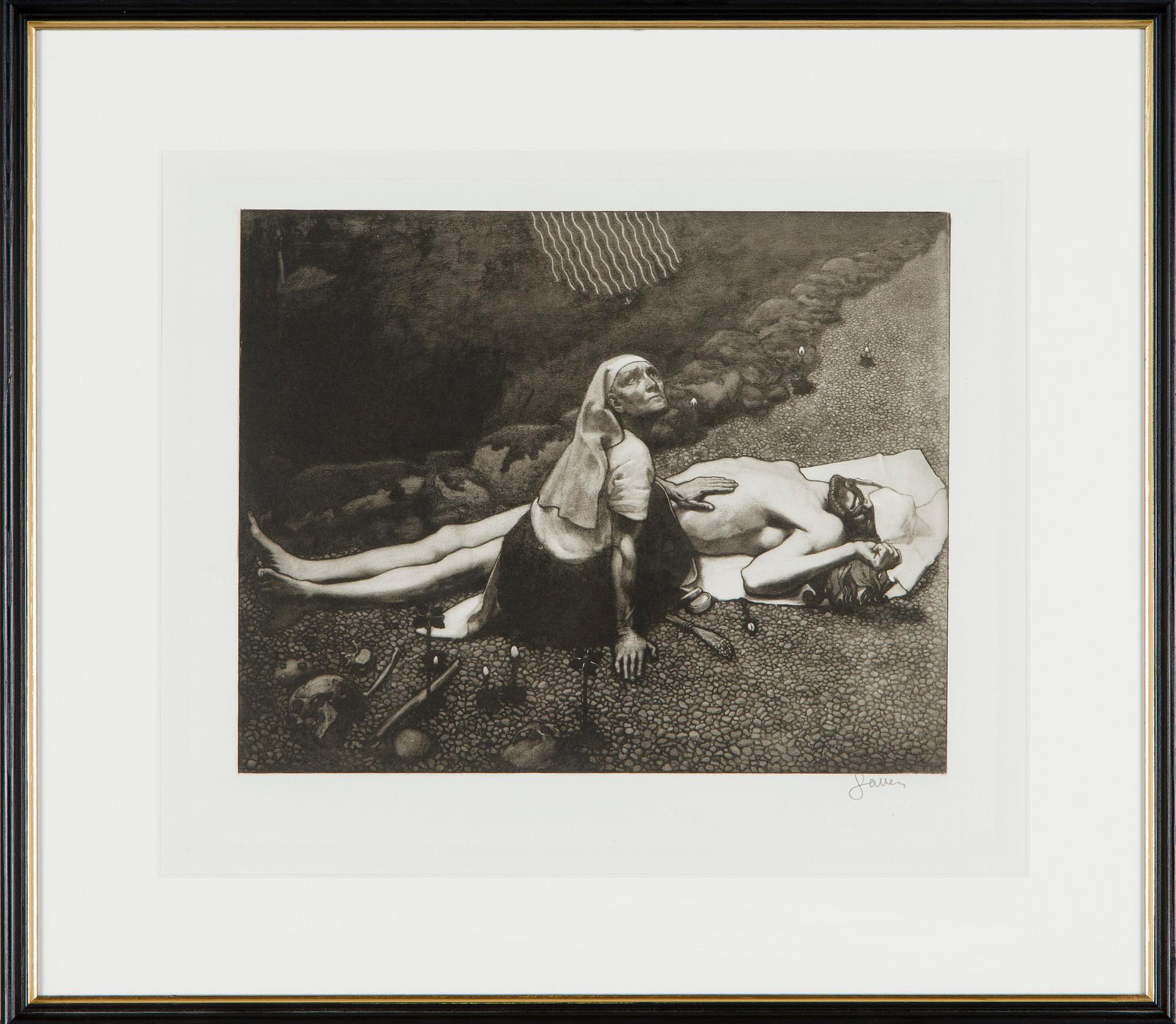 Akseli Gallen-Kallela, "Lemminkäisen äiti".