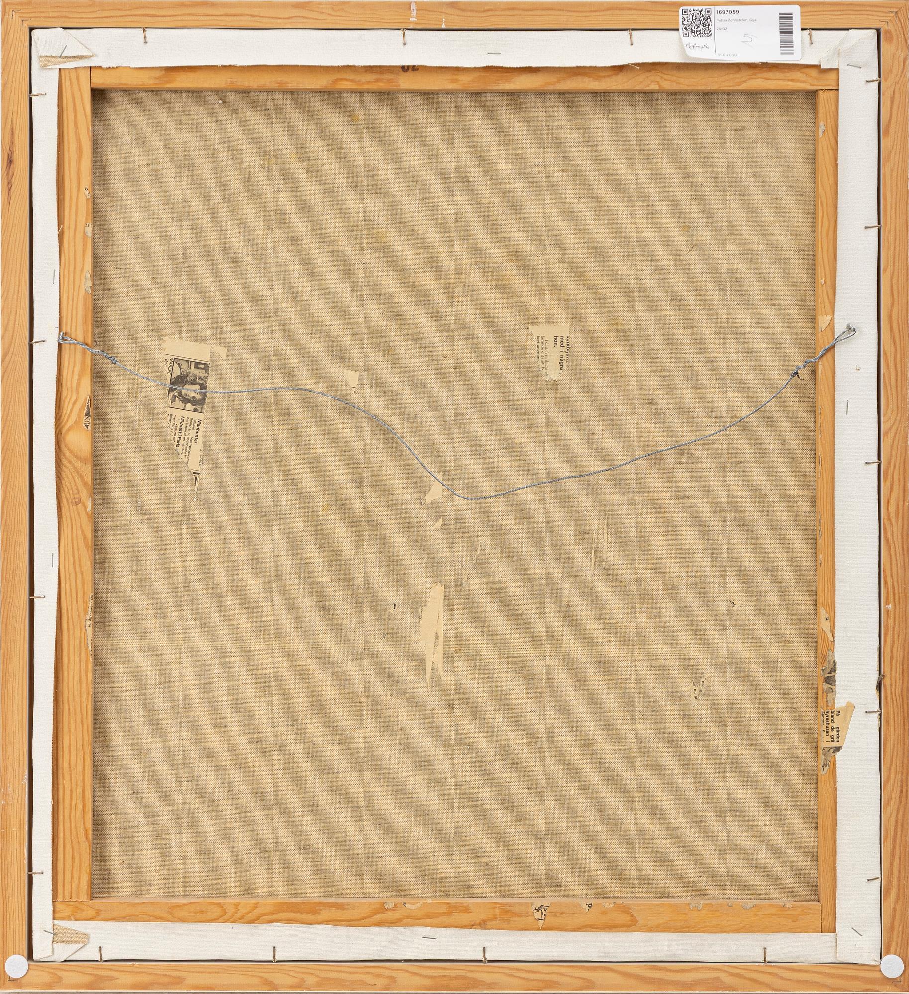 Petter Zennström, Utan titel.