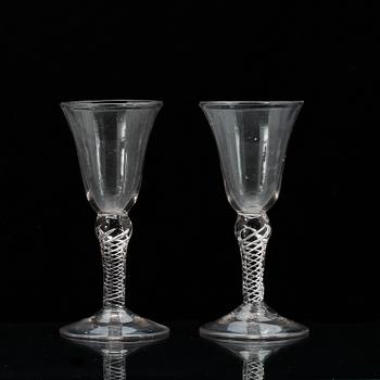 SPETSGLAS, 2 st. 1800-tal.