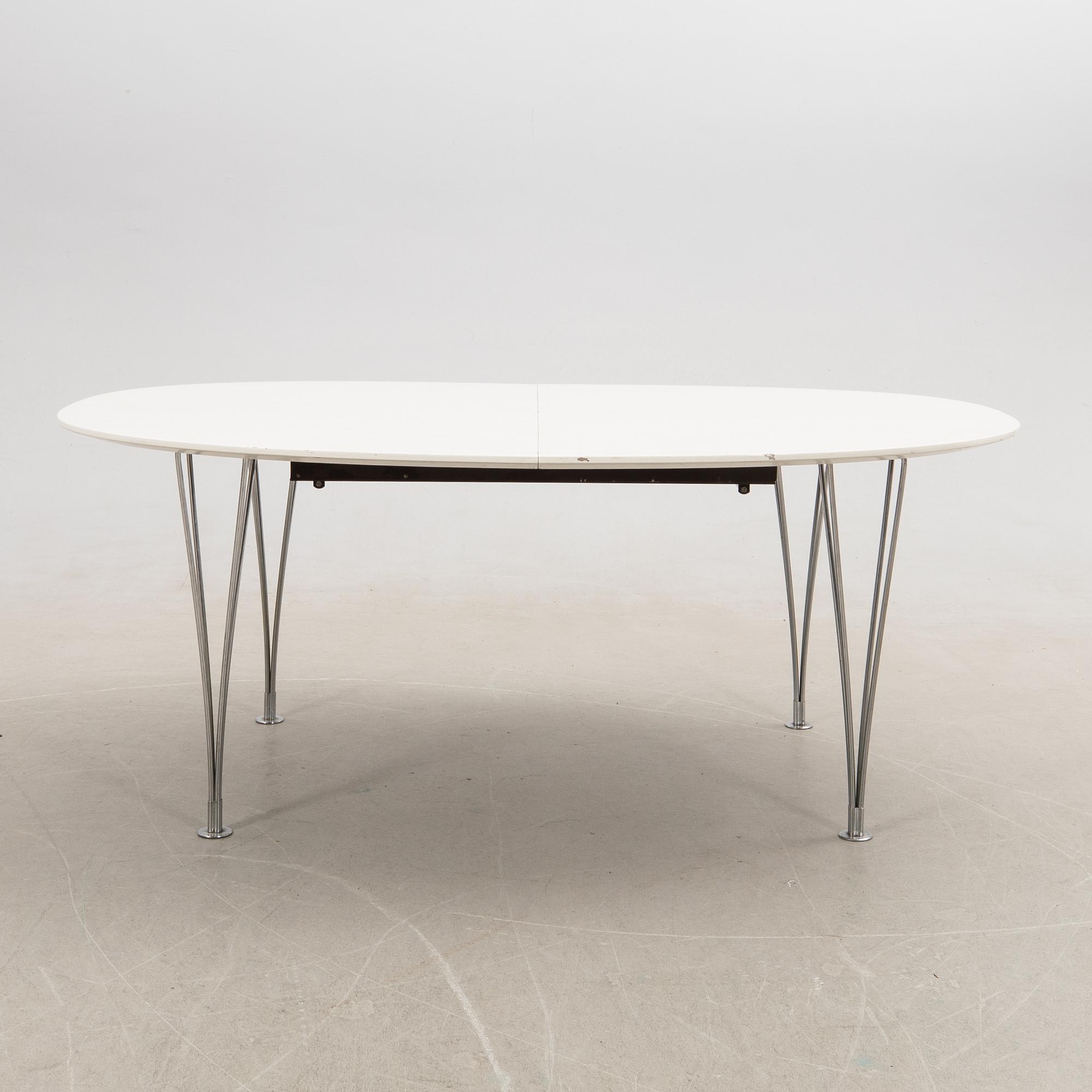 Bruno Mathsson & Piet Hein, matbord, "Superellips".