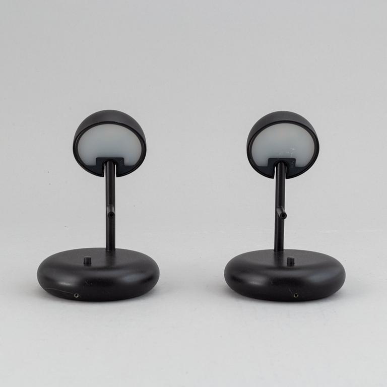 Ichiro Iwasaki, a pair of 'Pin' bedside lights for Vibia.